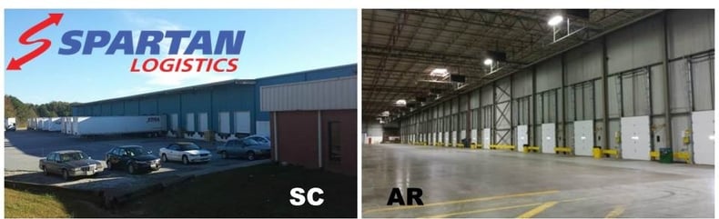 SC and AR Warehouse Space for Lease