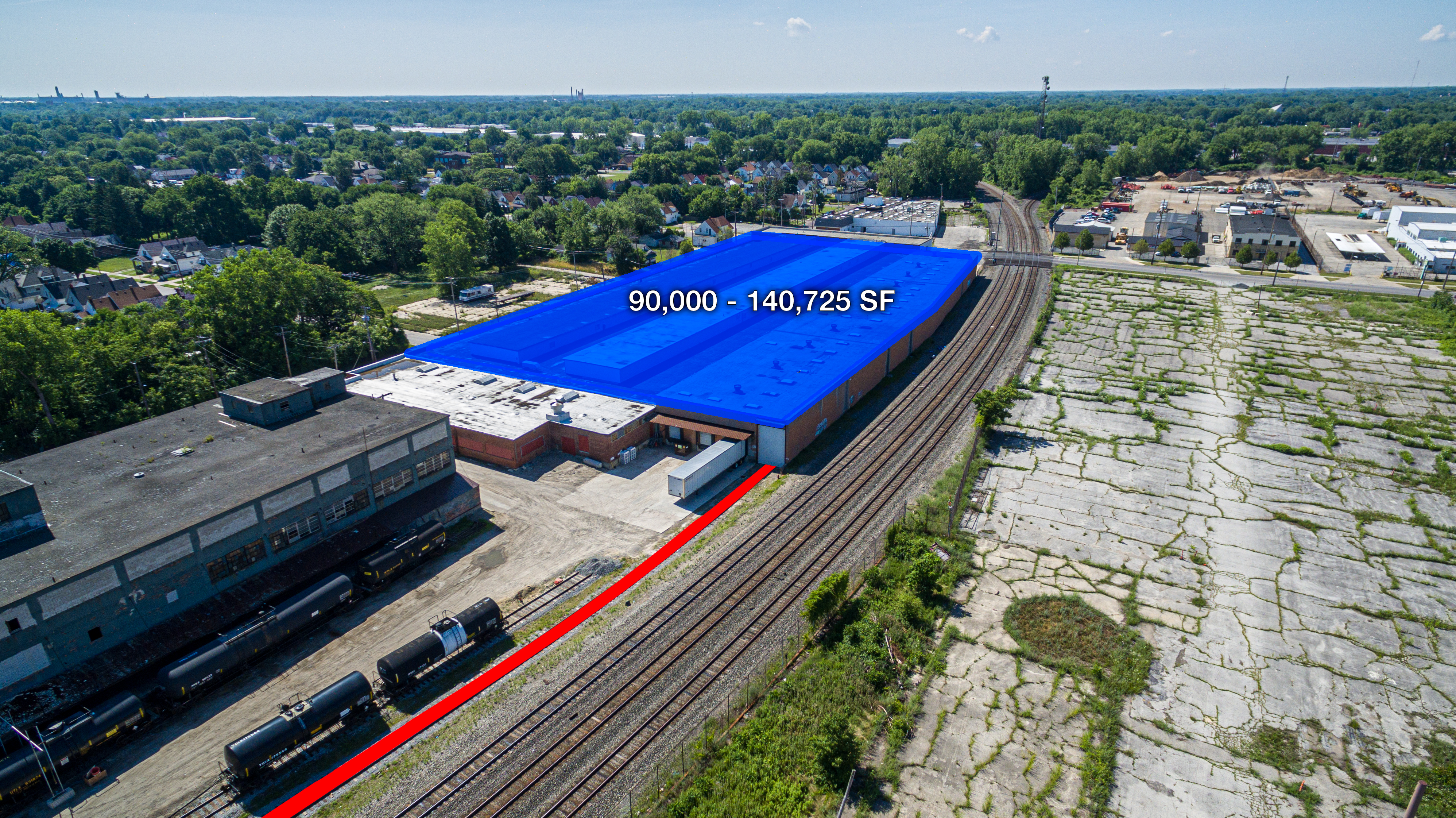 Choose a rail warehouse in Toledo, Ohio